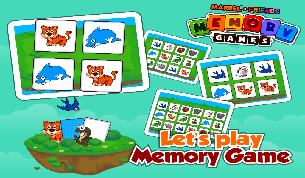 Marbel Memory and Logic Games - Image screenshot of android app