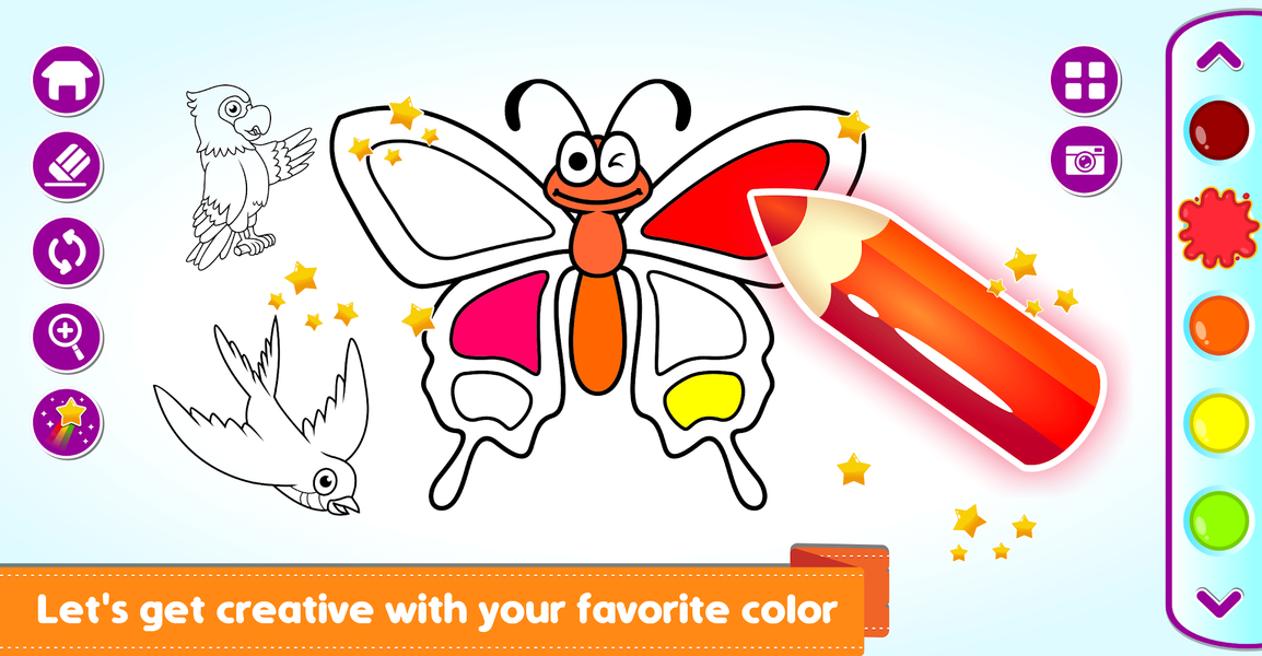 Marbel Kids Coloring Books - Image screenshot of android app