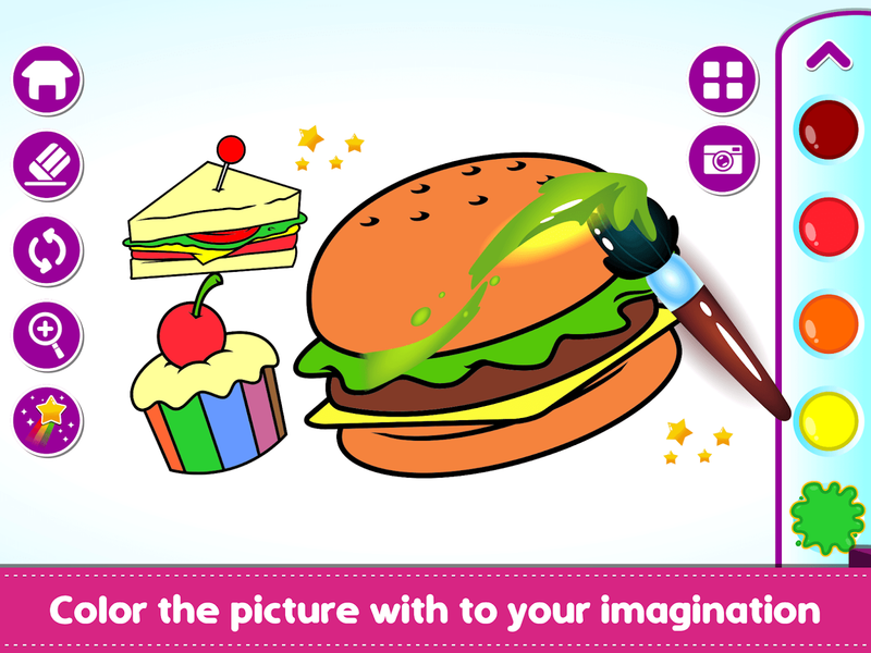Marbel Kids Coloring Books - Image screenshot of android app