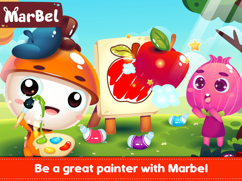Marbel Kids Coloring Books - Image screenshot of android app