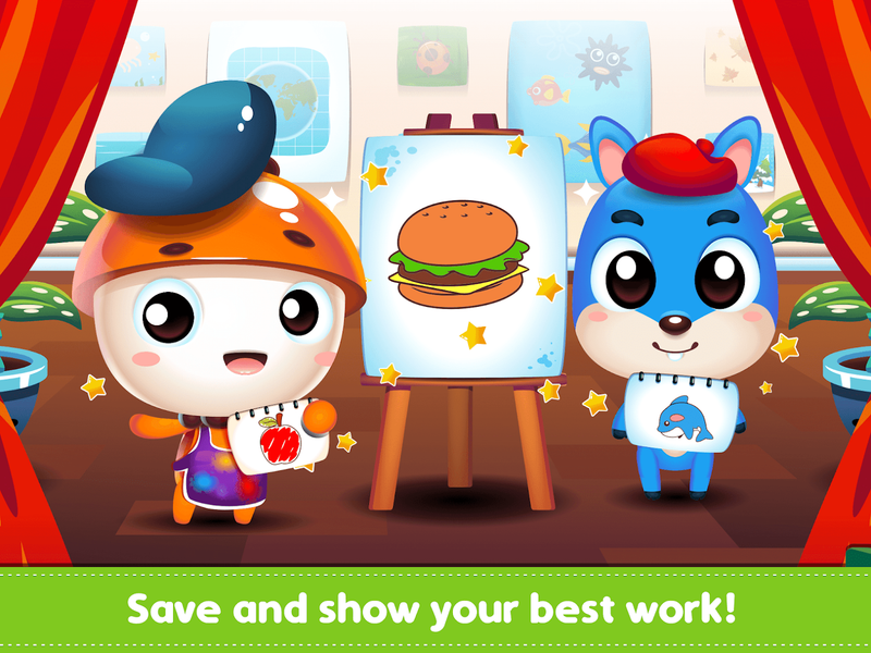 Marbel Kids Coloring Books - Image screenshot of android app