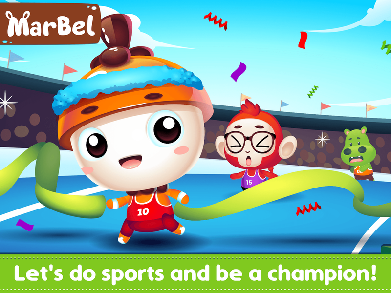Marbel Sports - Kids Games - Image screenshot of android app