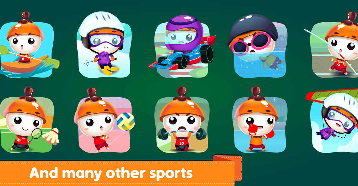 Marbel Sports - Kids Games - Image screenshot of android app
