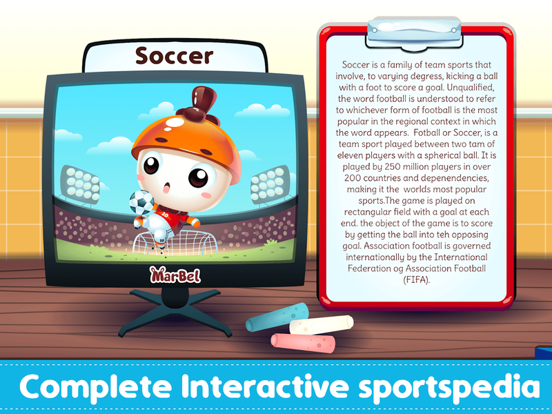 Marbel Sports - Kids Games - Image screenshot of android app