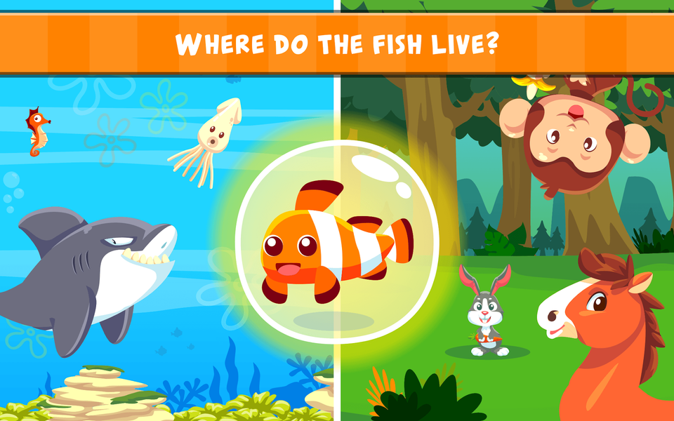 Marbel Pairs - Kids Game - Gameplay image of android game