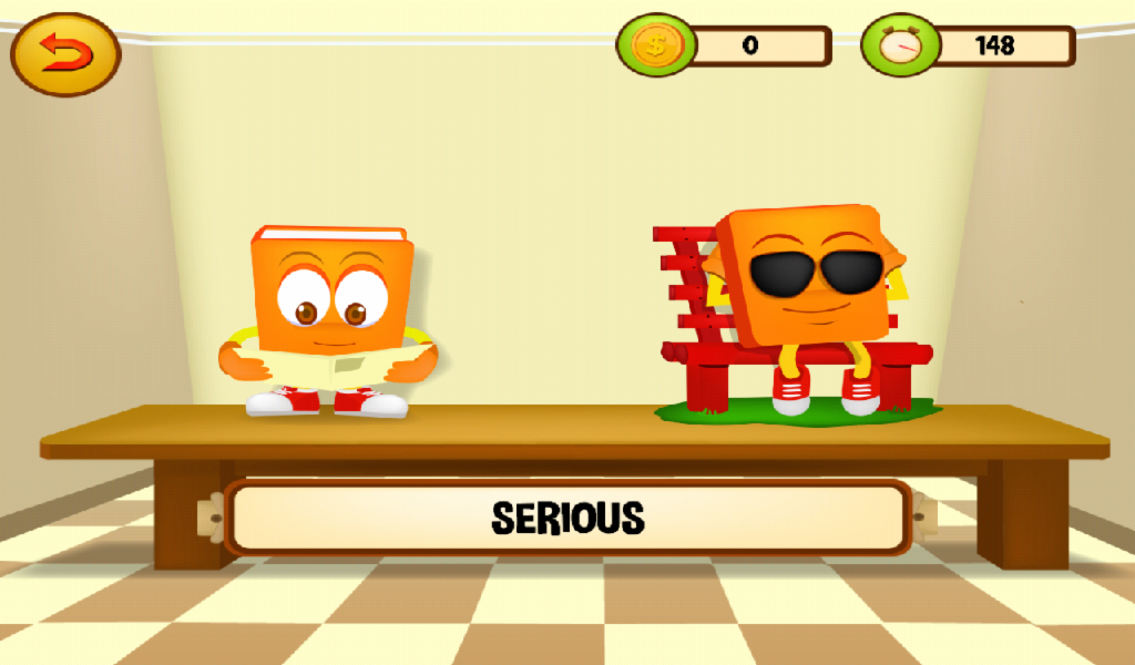 Marbel Comparison or Antonims - Image screenshot of android app