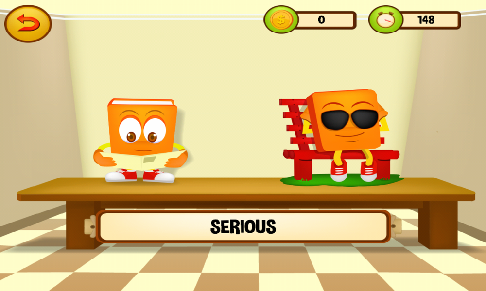 Marbel Comparison or Antonims - Image screenshot of android app