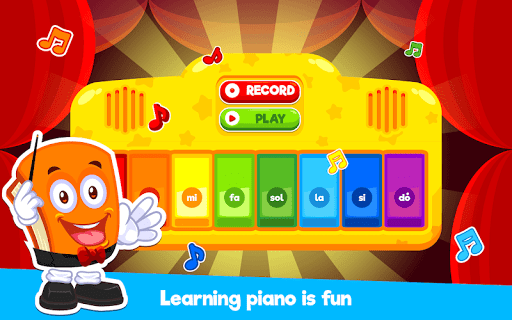 Marbel Piano - Play and Learn - Image screenshot of android app