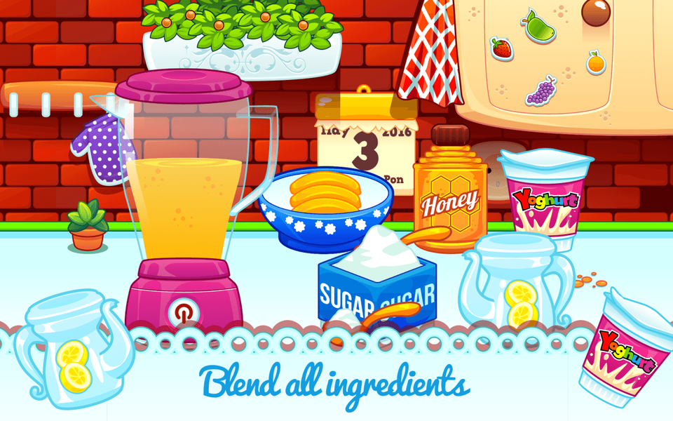 Marbel Activity at Restaurant - Gameplay image of android game