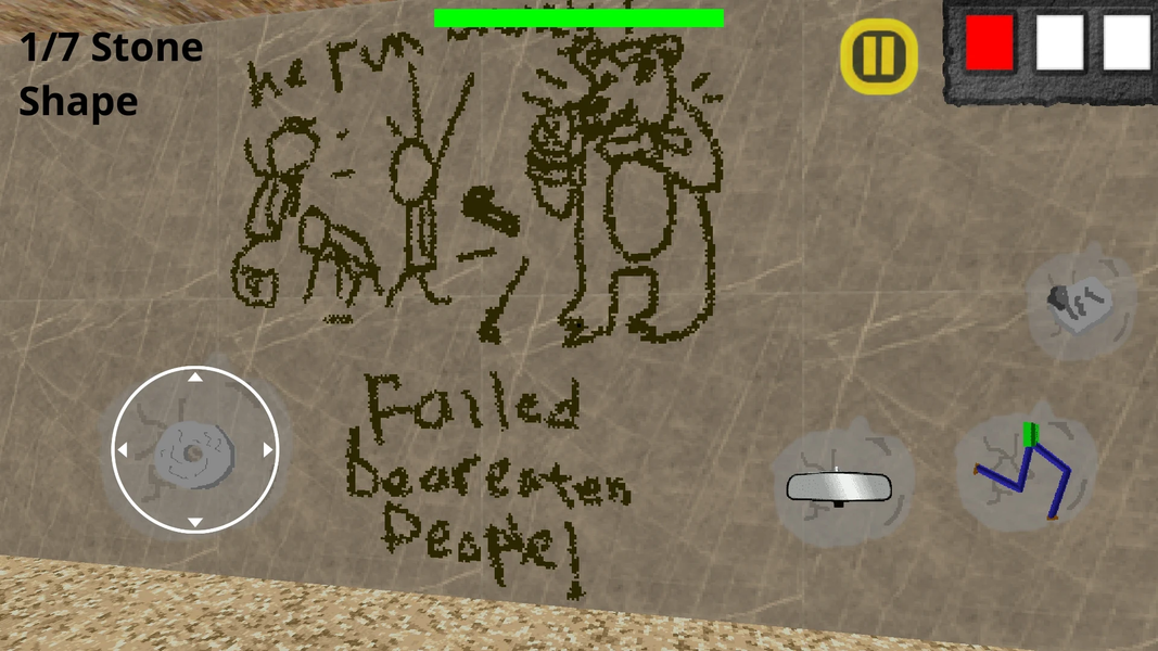 Monster teacher Stone Age Mod - Gameplay image of android game