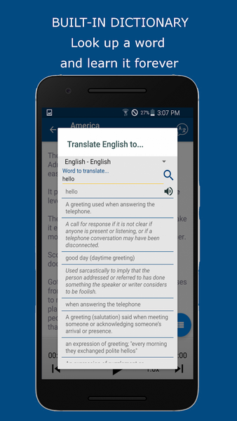 American English Listening - Image screenshot of android app