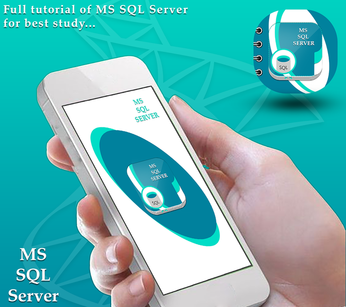 MS SQL Server Tutorial - Image screenshot of android app