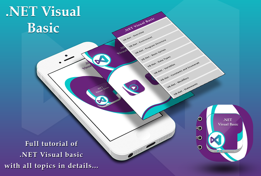 Visual Basic .NET Tutorial - عکس برنامه موبایلی اندروید