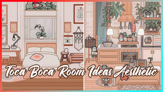 Aesthetic FREE Bedroom design Toca Boca