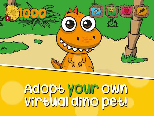 Virtual Pet: Dinosaur life - Gameplay image of android game