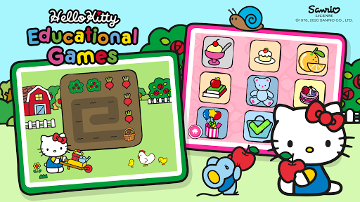 Hello Kitty. Educational Games – آموزش با هلو کیتی - عکس بازی موبایلی اندروید