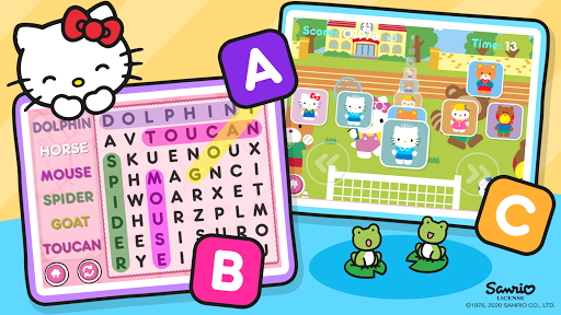 Hello Kitty. Educational Games - عکس بازی موبایلی اندروید