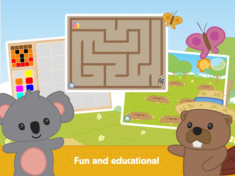 Kids Educational Games. Attent - عکس بازی موبایلی اندروید