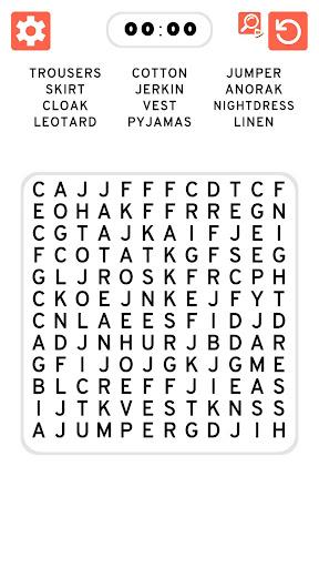 Word Search Games in english - عکس بازی موبایلی اندروید