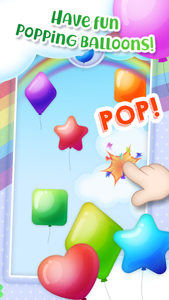 Baby Balloons Pop 2 - Toys - Gameplay image of android game