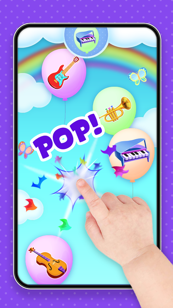 Baby Balloons Pop 2 - Toys - عکس بازی موبایلی اندروید