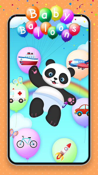 Baby Balloons Pop 2 - Toys - Gameplay image of android game