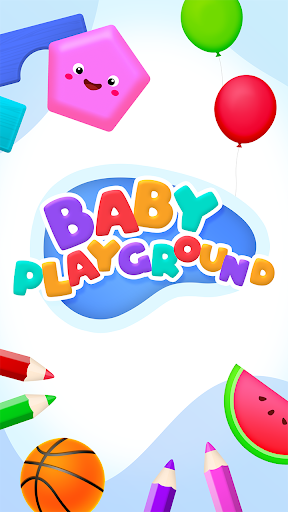 Baby Playground - Learn words - عکس بازی موبایلی اندروید