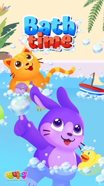 Bath Time - Baby Pet Care - Gameplay image of android game