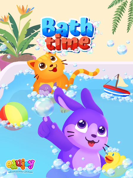 Bath Time - Baby Pet Care - عکس بازی موبایلی اندروید