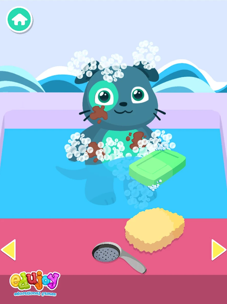 Bath Time - Baby Pet Care - عکس بازی موبایلی اندروید