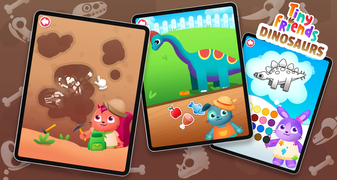 Dinosaur Park - Kids dino game - عکس بازی موبایلی اندروید