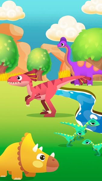Dinosaur Park - Kids dino game - عکس بازی موبایلی اندروید