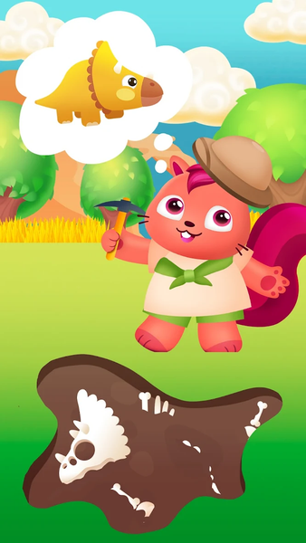 Dinosaur Park - Kids dino game - عکس بازی موبایلی اندروید