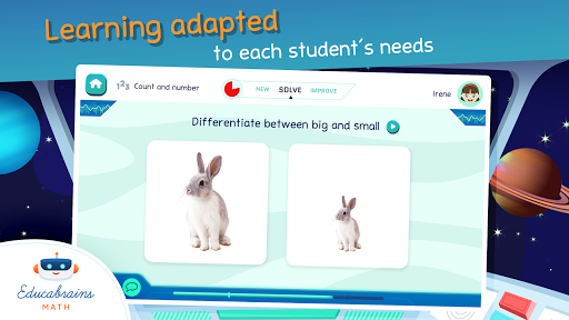 Educabrains Maths for Kids - Image screenshot of android app