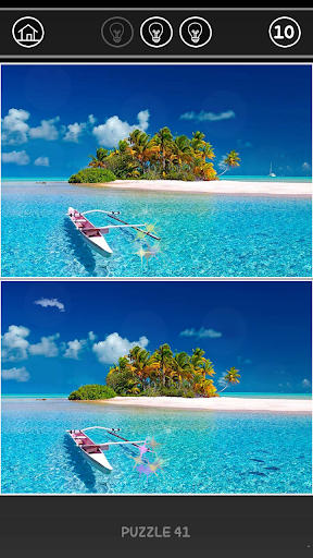 Find the differences - Gameplay image of android game