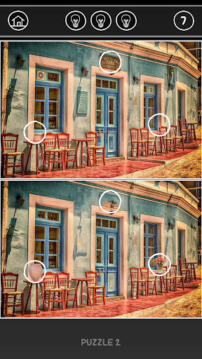 Find the differences - Gameplay image of android game