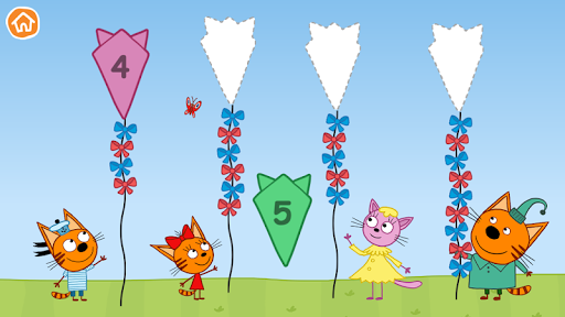 Kid-E-Cats. Educational Games - Gameplay image of android game