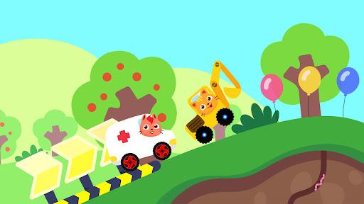 Racing Cars for kids - Gameplay image of android game