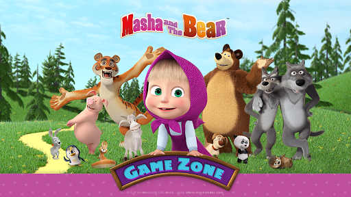 Masha and the Bear - Game zone - عکس بازی موبایلی اندروید