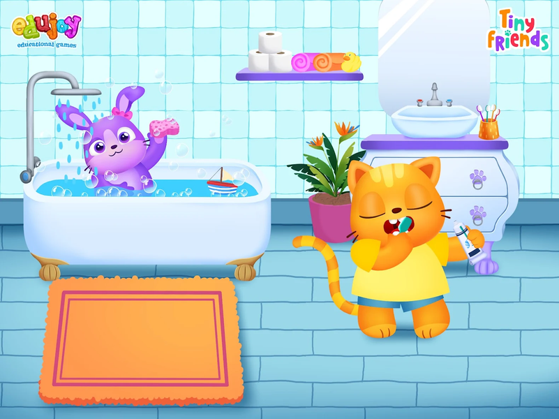 Baby virtual pet care - عکس بازی موبایلی اندروید