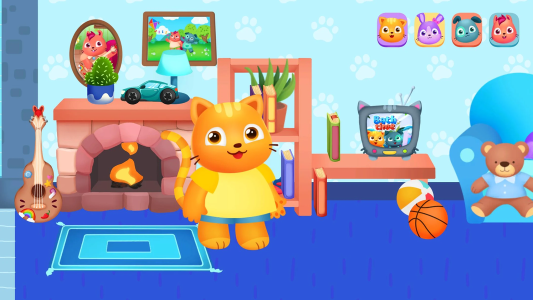 Baby House - Animal Dolls game - عکس بازی موبایلی اندروید