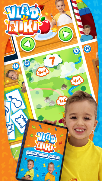 Vlad and Niki Educational Game - عکس بازی موبایلی اندروید