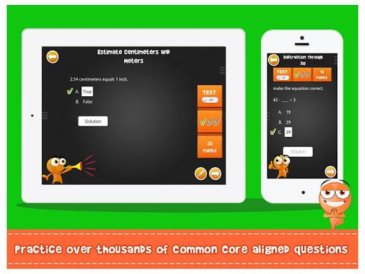 iTooch 2nd Grade Math - عکس برنامه موبایلی اندروید