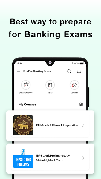 Bank Exam Preparation App - عکس برنامه موبایلی اندروید