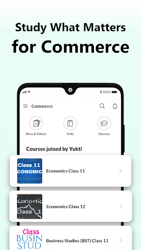 Commerce Study App Class 11/12 - Image screenshot of android app