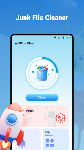 Antivrus Clean: Virus & Junk - عکس برنامه موبایلی اندروید