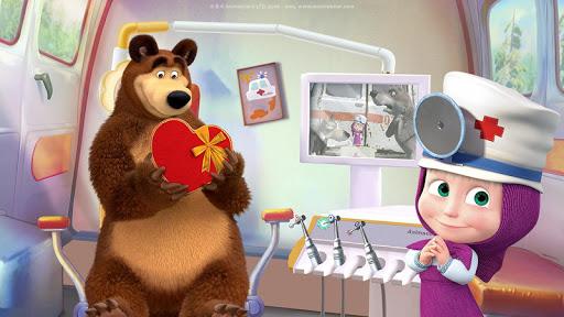 Masha and the Bear: Dentist - عکس بازی موبایلی اندروید