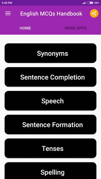 English Handbook - عکس برنامه موبایلی اندروید