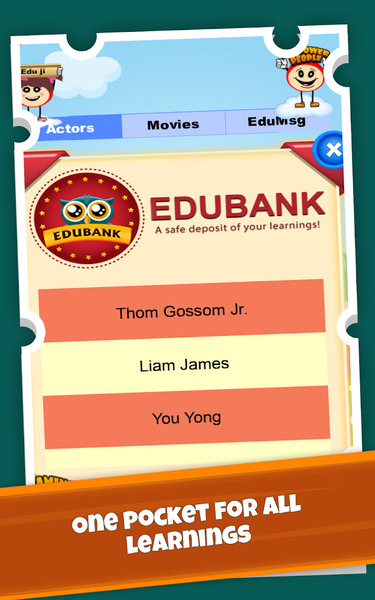 Actors Crossword Puzzle Game, - Gameplay image of android game