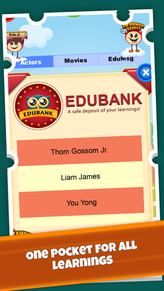 Actors Crossword Puzzle Game, - Gameplay image of android game